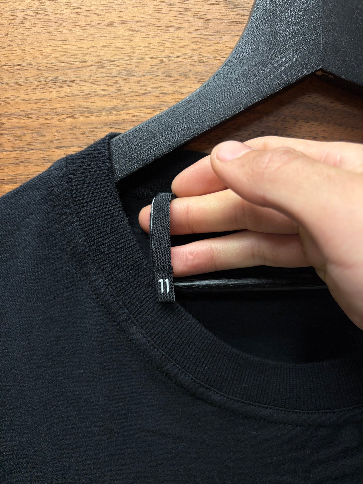 SS2021 Boris Bidjan Saberi ‘Black Dye T-Shirt