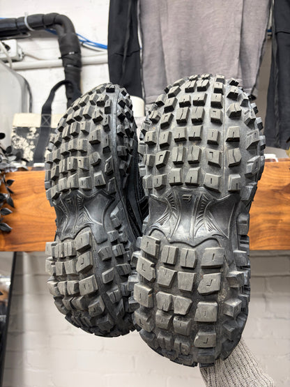 Balenciaga ‘Defender’ Tire Sole Black Low Top Sneakers