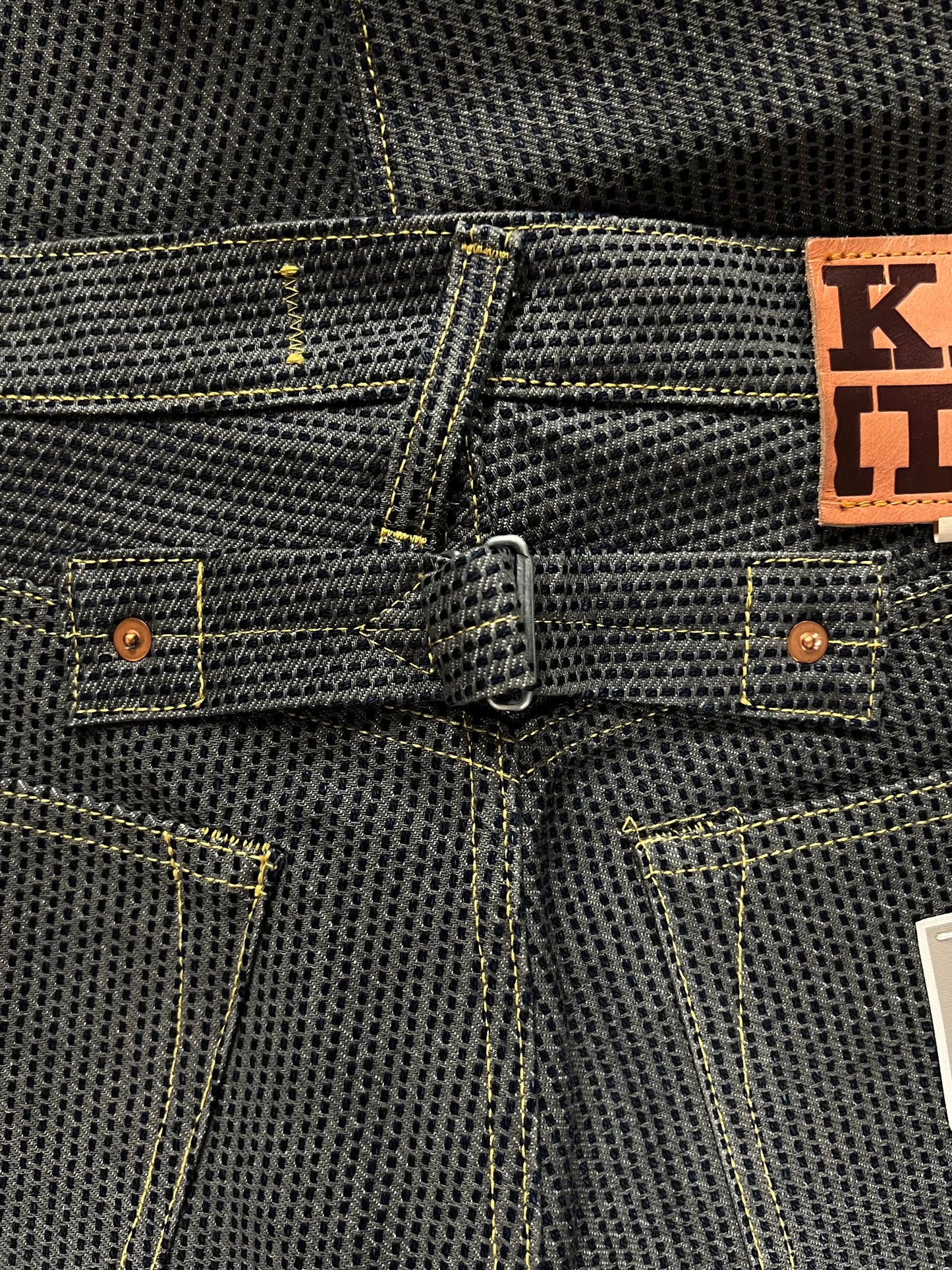 Kapital Century Slim Cut Sea Foam Green Denim