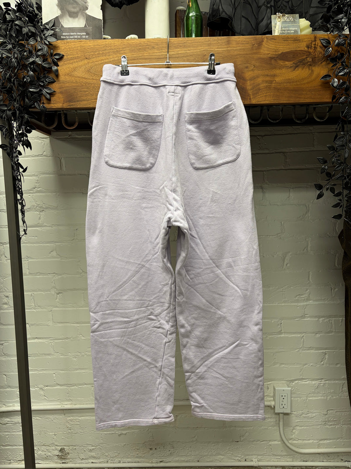 Kapital ‘SWT’ Light Purple Varsity Logo Drawstring Sweatpants