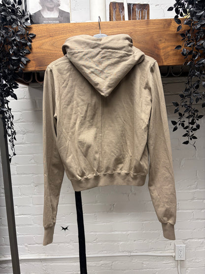 Rick Owens ‘Mountain’ Dirty Pearl Zip-Up Hoodie