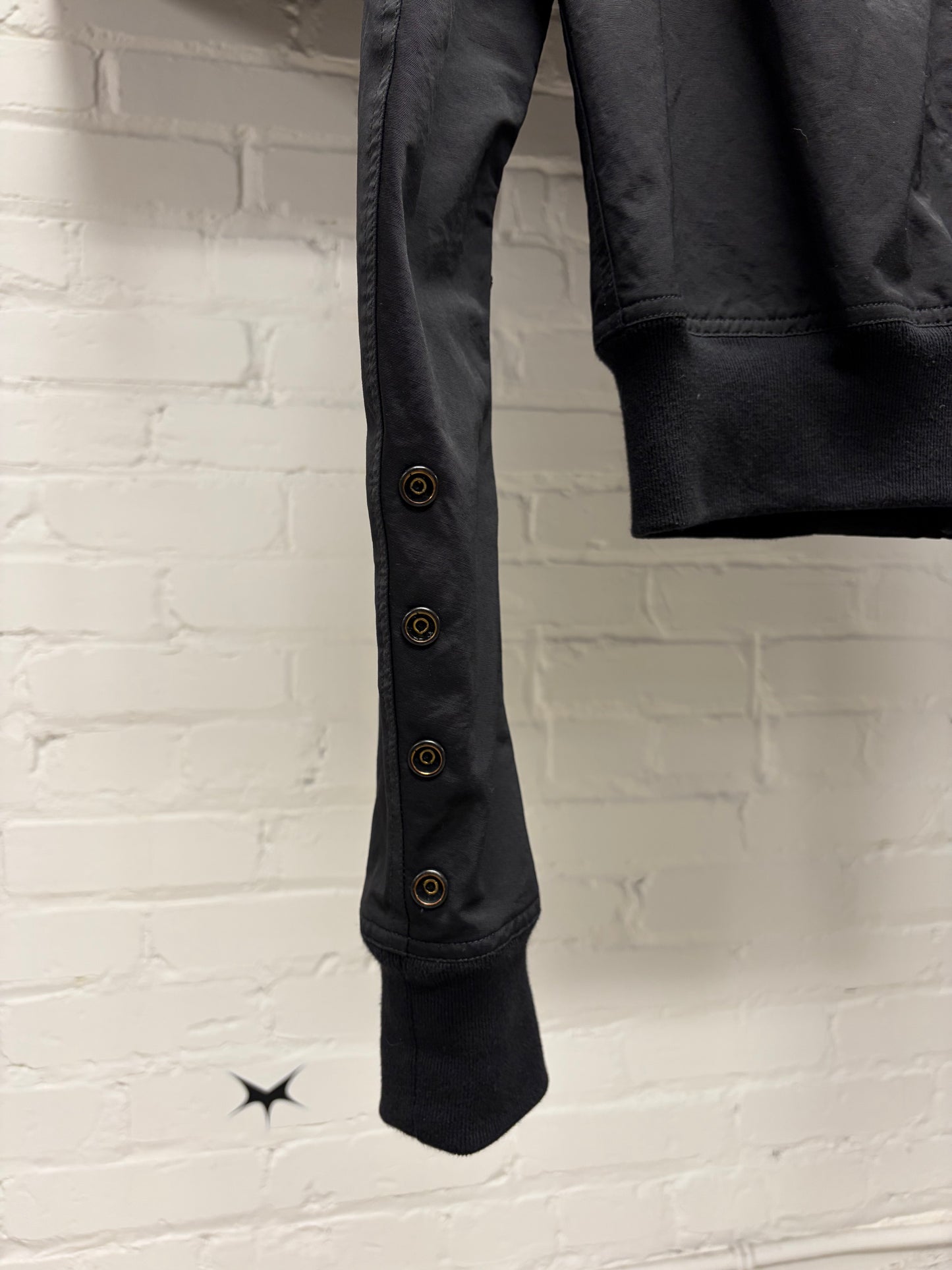 Rick Owens DRKSHDW Black Classic ‘Flight’ Bomber Jacket