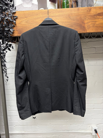 AW2013 Dior Homme Black Slim Cut Blazer with Skinny Lapel