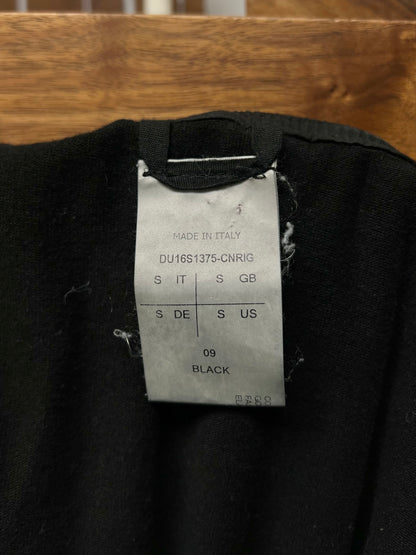 SS2016 Rick Owens Skirted Black ‘Berlin’ Drawstring Sweatpants