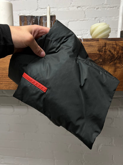 2000s Prada Sport Down Fill Padded Scarf