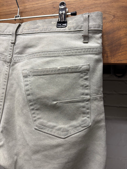 Dior Homme Washed ‘Lightly Distressed’ Grey Skinny Jeans