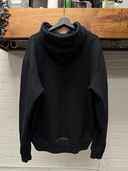 Chrome Hearts ‘Eye Chart’ Black/Orange Pullover Hoodie