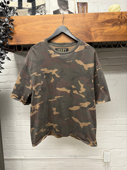 Yeezy Season 1 Army Camouflage Oversized T-Shirt
