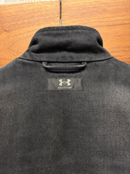 SS2025 Balenciaga x Under Armour Reversible Denim/Tracksuit Jacket