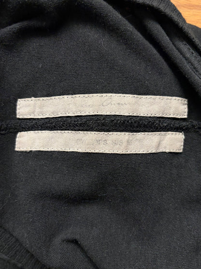 SS2016 Rick Owens ‘Cyclops’ Black Level Cotton Long Sleeve Shirt