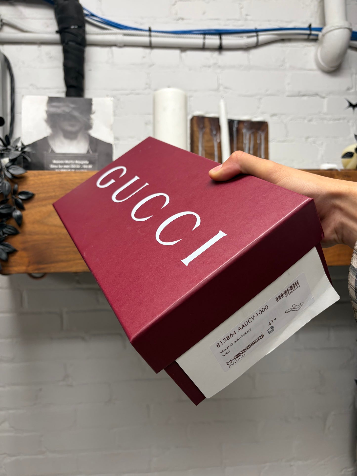 Gucci by Demna ‘Betis Glamour’ Black Leather Horsebit Mules