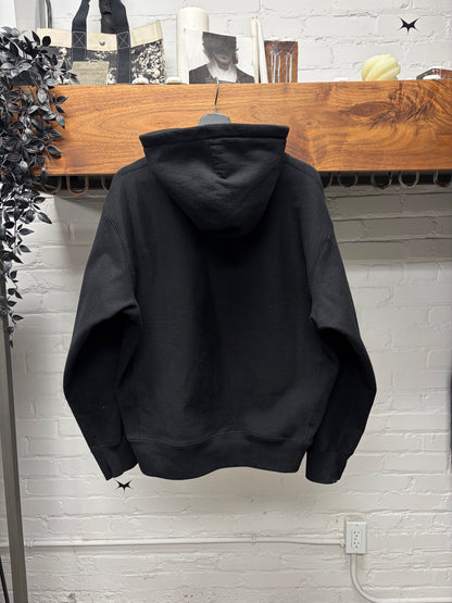 AW2020 Supreme ‘Cross Box Logo’ Black Pullover Hoodie