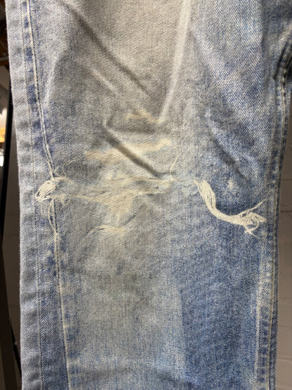 Our Legacy Trompe L’œil ‘Third Cut’ Washed Blue Denim