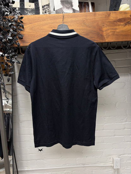 Dior x Air Jordan Navy/White Crest Logo Polo