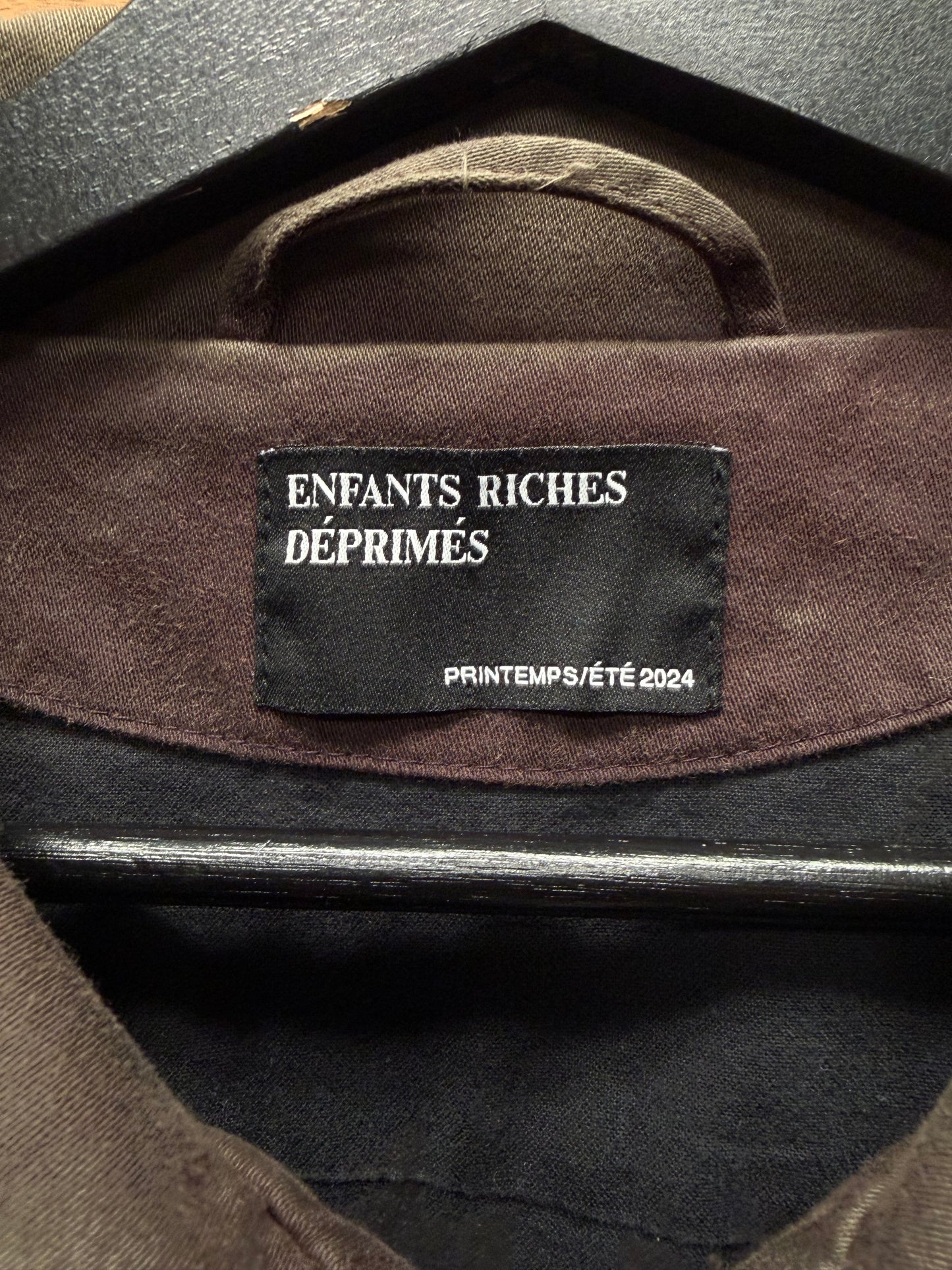 AW24 Enfants Riches Deprimes ‘Flight’ Dirt Wash Work Jacket