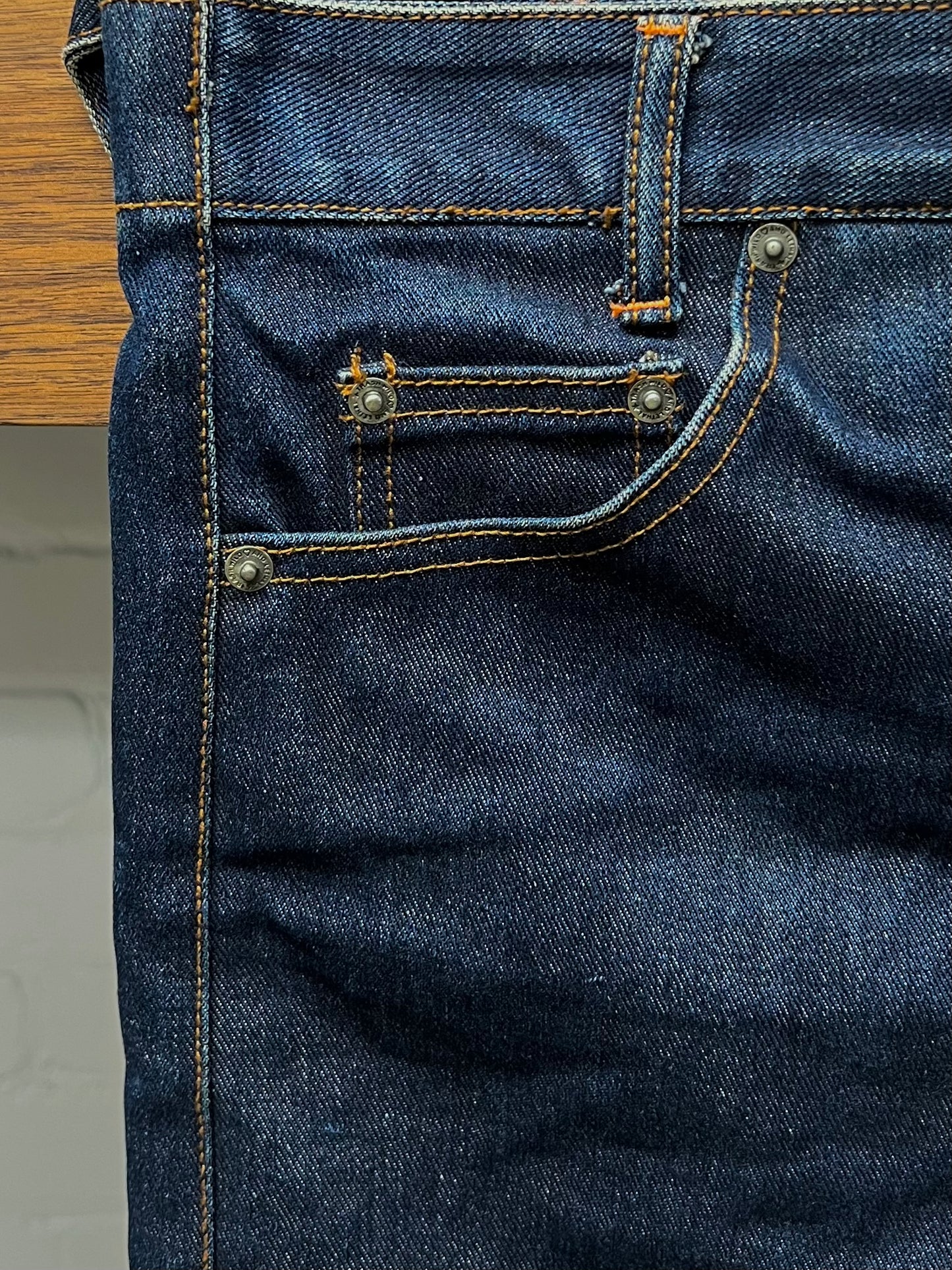 W&LT By Walter Van Beirendonck ‘Skirt’ Denim Crossbody Sling Bag
