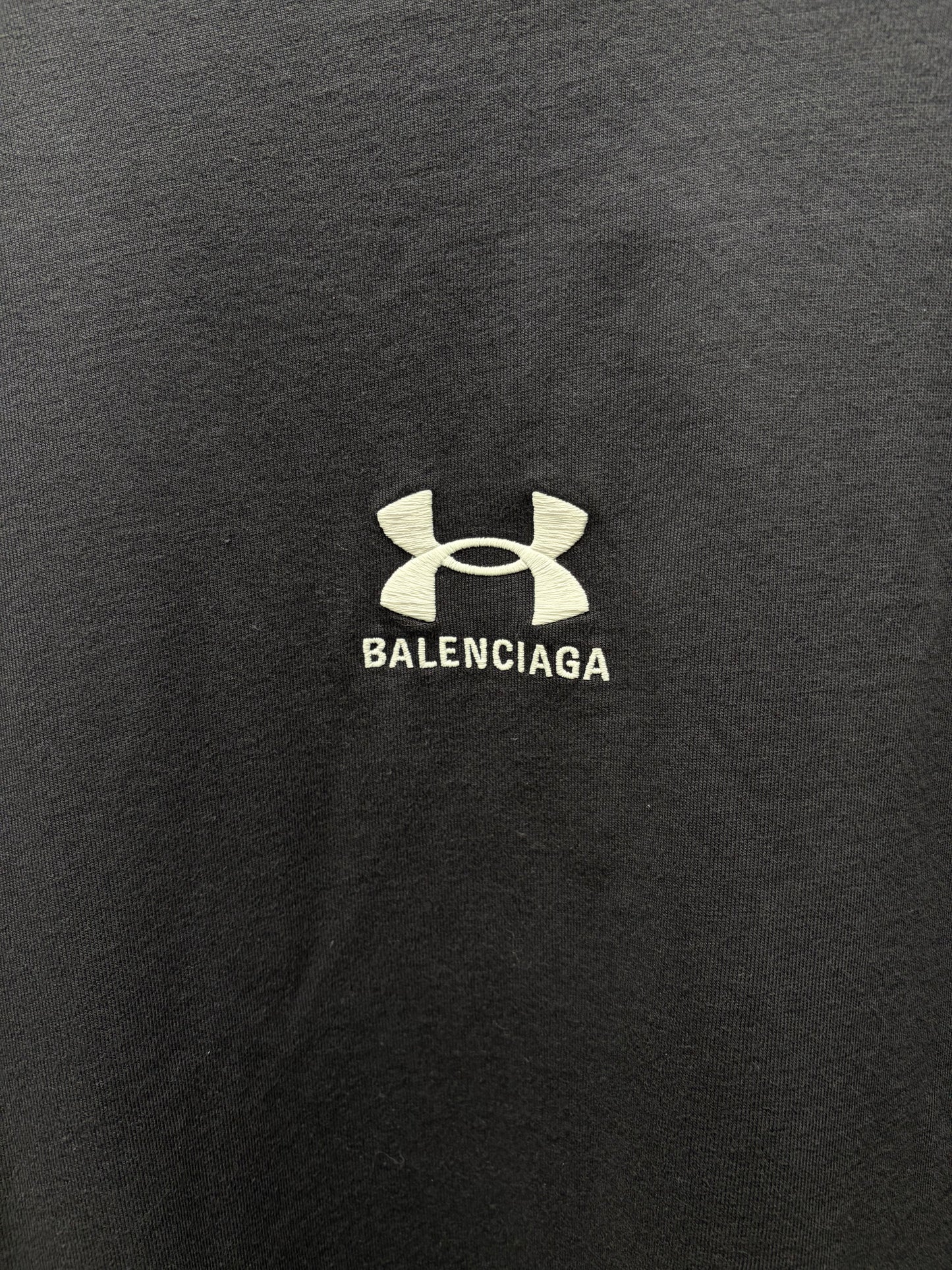 SS2025 Balenciaga x Under Armour Embroidered Logo T-Shirt