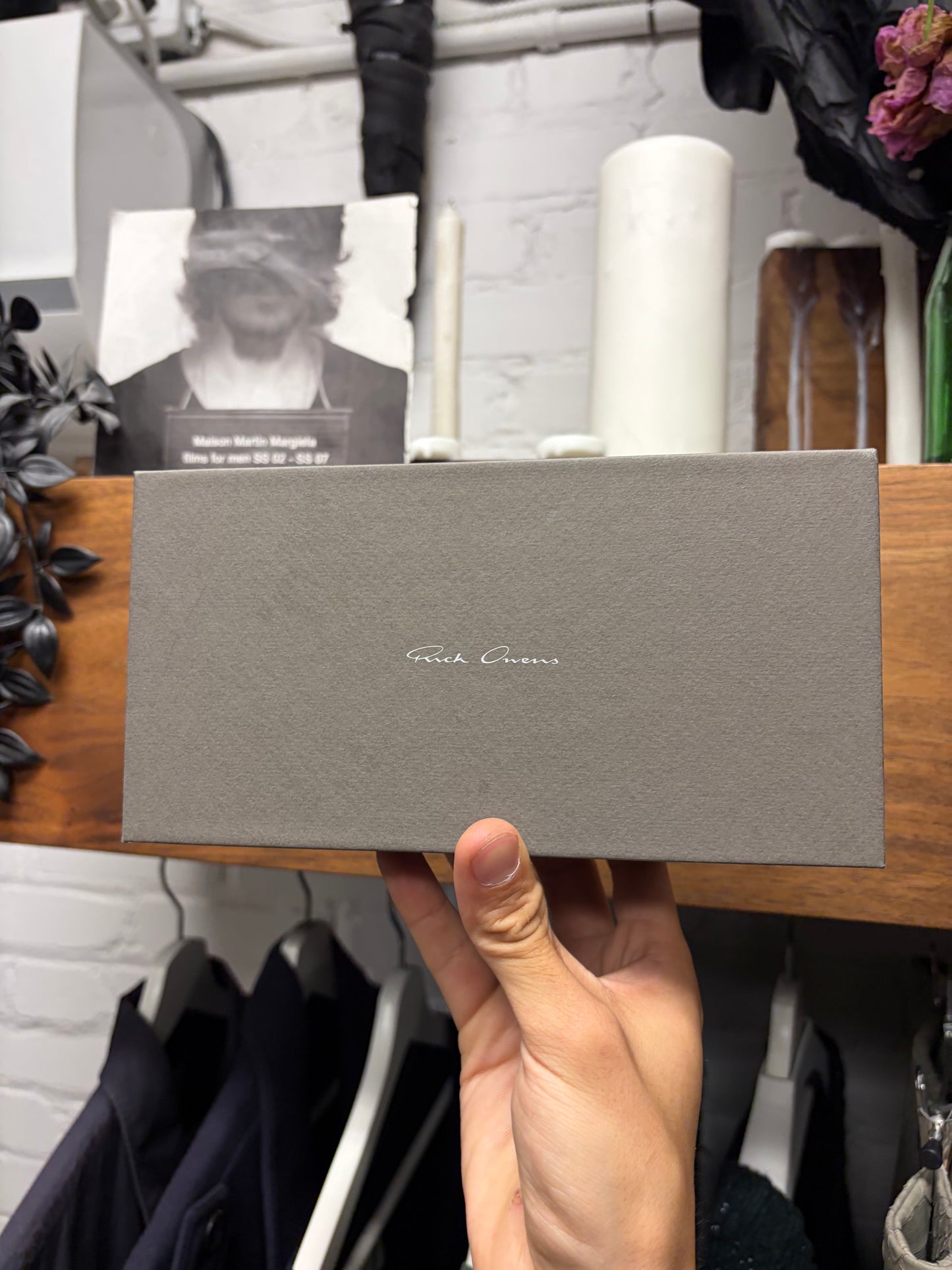 2019 Rick Owens ‘Larry’ Cream White Sunglasses