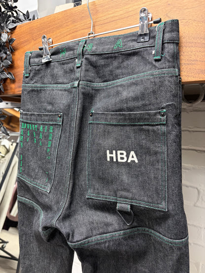 Hood By Air Extended Inseam Raw Japanese Skinny Jeans