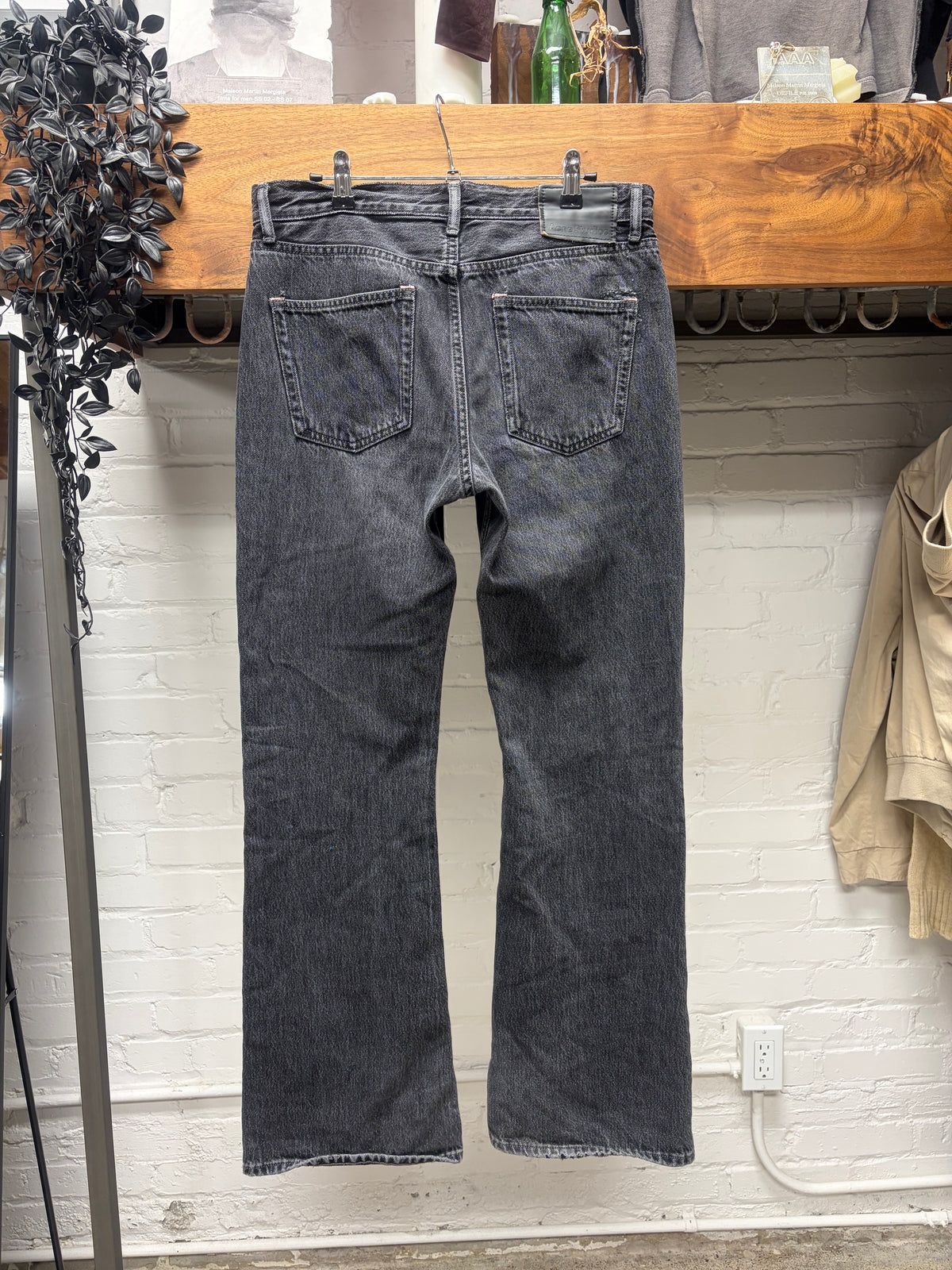 Acne Studios ‘1992M’ Vintage Black Flared Leg Denim