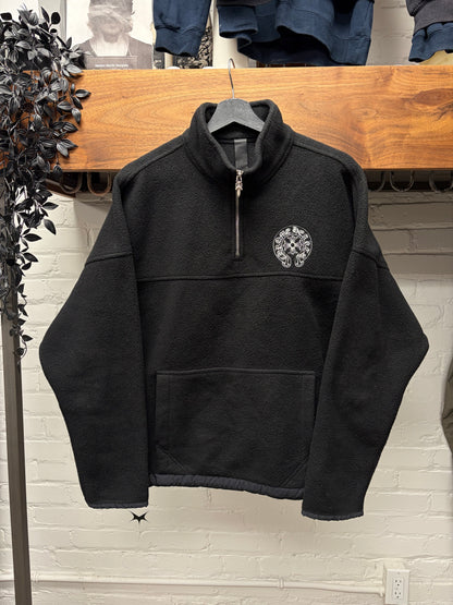 Chrome Hearts ‘Polar’ Horseshoe Logo Quarter Zip Sweatshirt