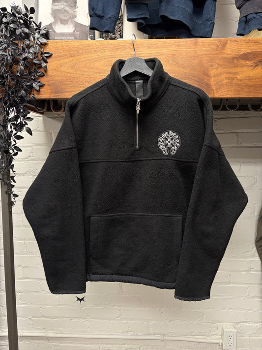 Chrome Hearts ‘Polar’ Horseshoe Logo Quarter Zip Sweatshirt
