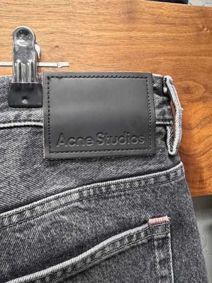 Acne Studios ‘1989’ Ash Black Wide Leg Denim