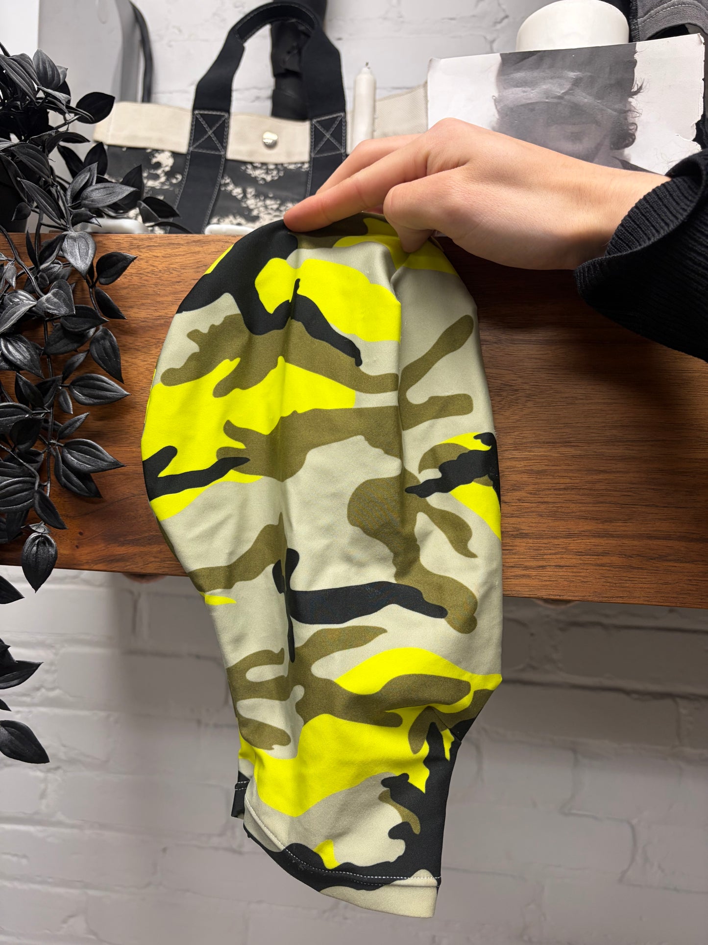 Vetements Neon Camouflage Mask