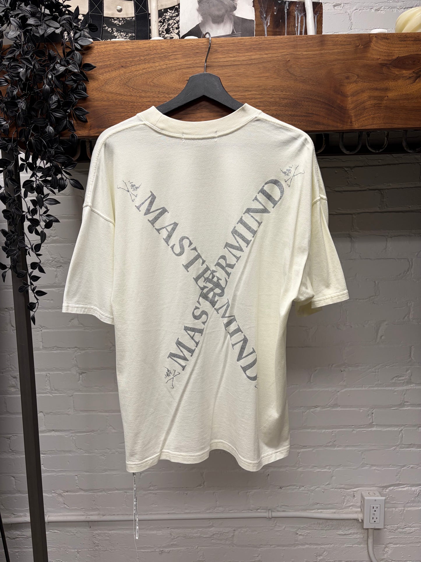 Mastermind X-Cross White Graphic T-Shirt