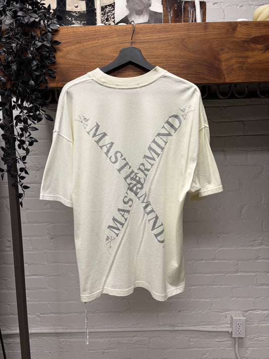 Mastermind X-Cross White Graphic T-Shirt