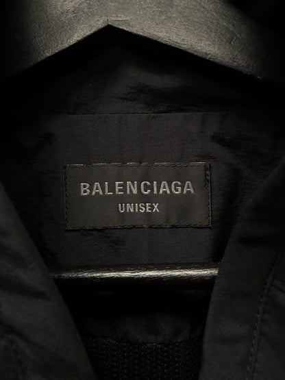 2022 Balenciaga ‘3B Sports Icon Logo’ Black/Red Pullover Track Jacket