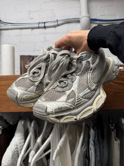 Balenciaga ‘3XL’ Cream/White Worn Out Oversized Sneakers