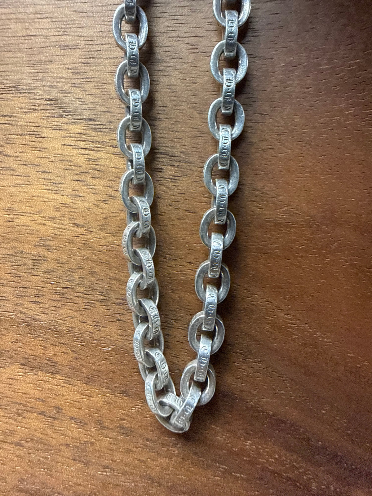 Chrome Hearts ‘Paper Chain’ .925 Silver Bracelet