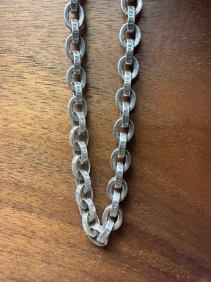 Chrome Hearts ‘Paper Chain’ .925 Silver Bracelet