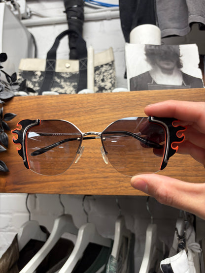 Prada ‘Flame’ Cat Eye Glasses