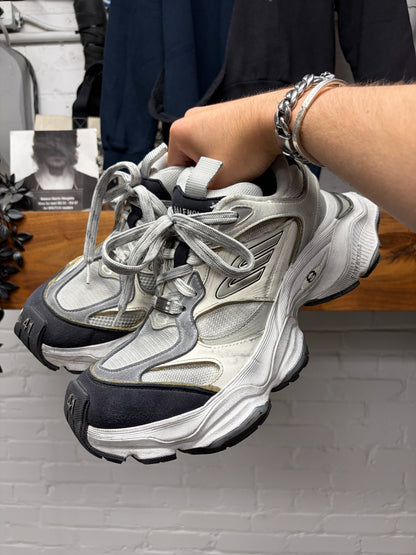 Balenciaga Worn-Out Effect Oversized White/Silver ‘Cargo’ Sneakers