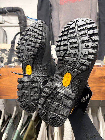 2023 JJJJound x ROA Black ‘Andreas’ Black Leather Hiking Boots