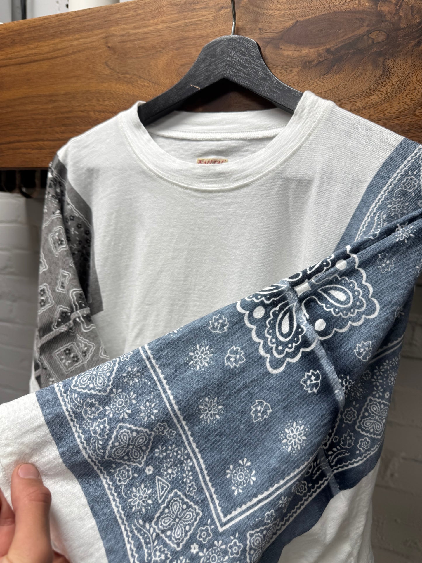 Kapital Jumbo ‘Paisley’ Bandanna Print Oversized Shirt
