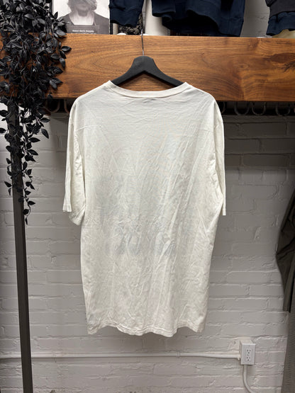 SS2009 Dior Homme ‘Mister Dior’ Oversized White Slogan T-Shirt