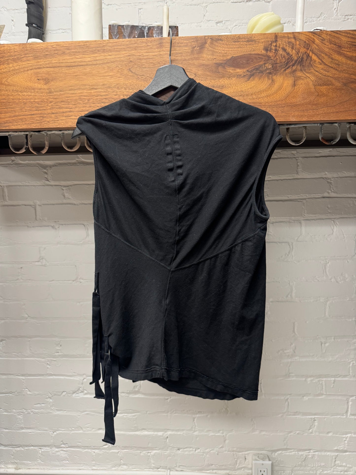 SS2016 Rick Owens DRKSHDW ‘Fringe Tasseled’ Tank Top