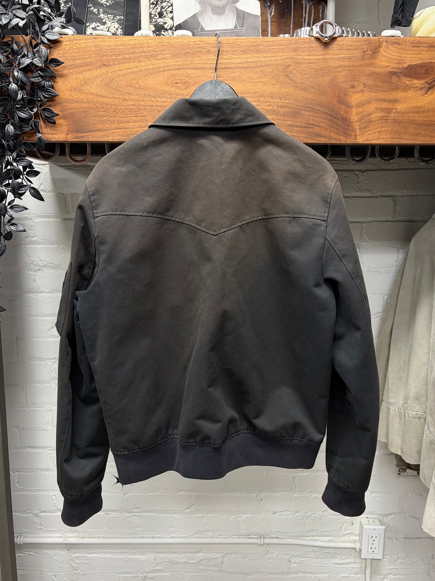 A.P.C. MA-1 Faded Brown Work Jacket