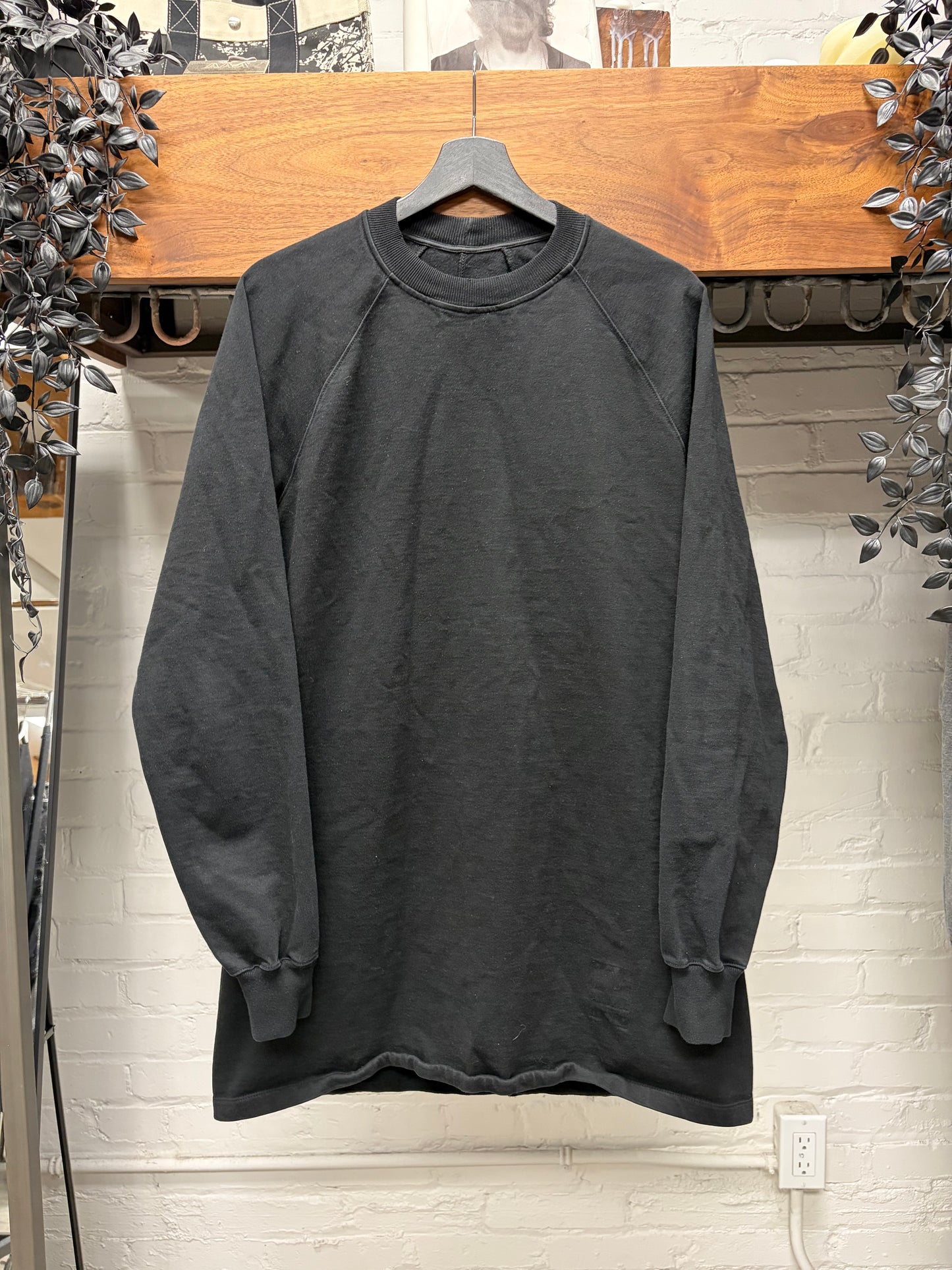 Rick Owens DRKSHDW Black ‘Jumbo’ Sweatshirt