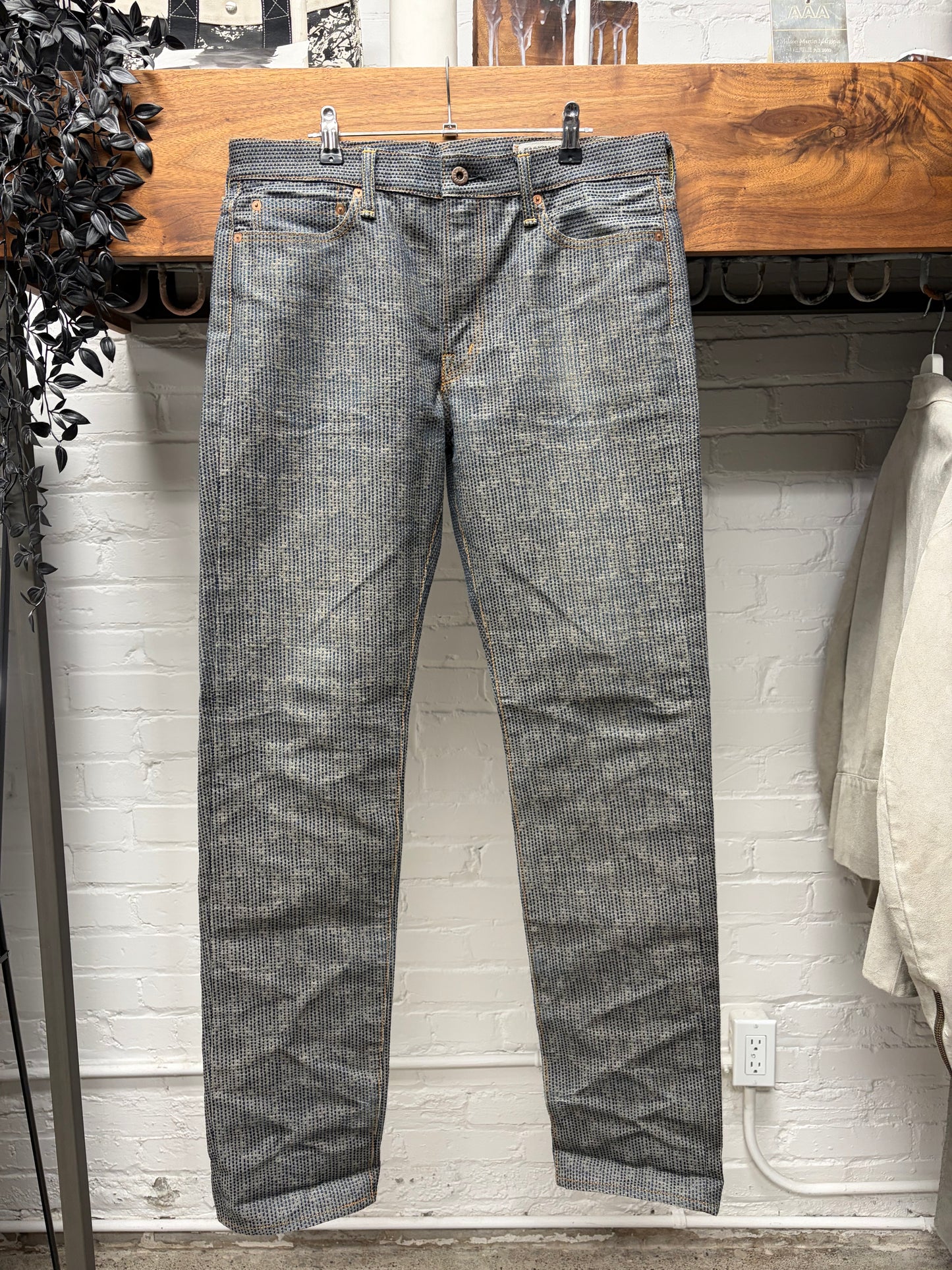 Kapital ‘Century Denim’ Grey Washed Jeans