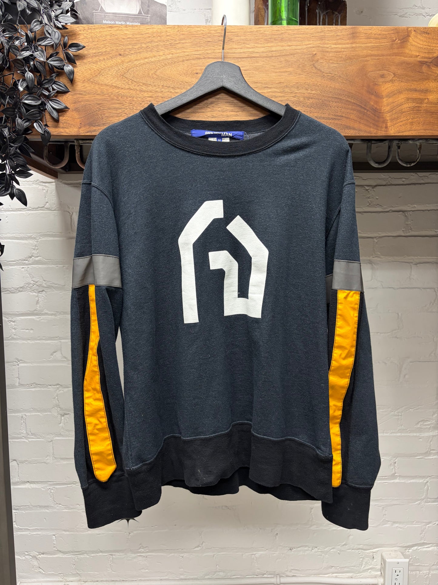2018 Junya Watanabe ‘3M’ Reflective Tape Seam Sweatshirt