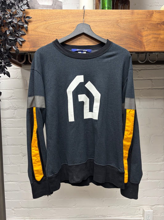 2018 Junya Watanabe ‘3M’ Reflective Tape Seam Sweatshirt