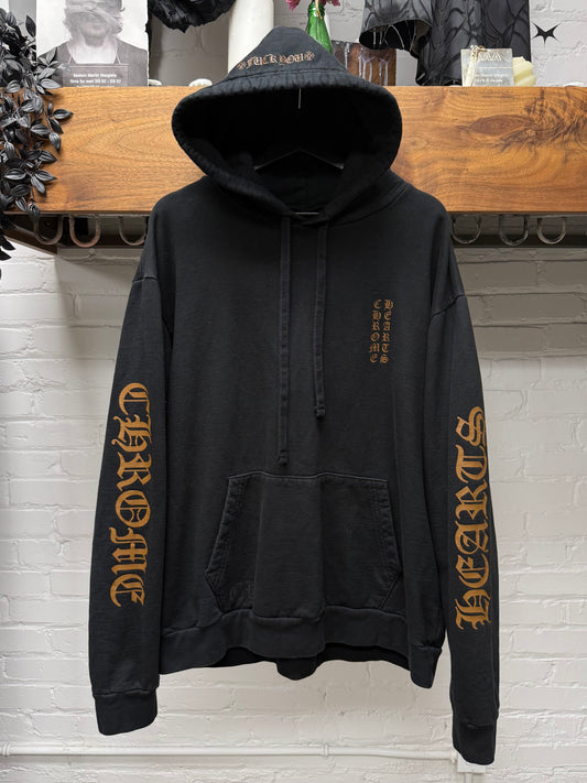 Chrome Hearts ‘Eye Chart’ Black/Orange Pullover Hoodie
