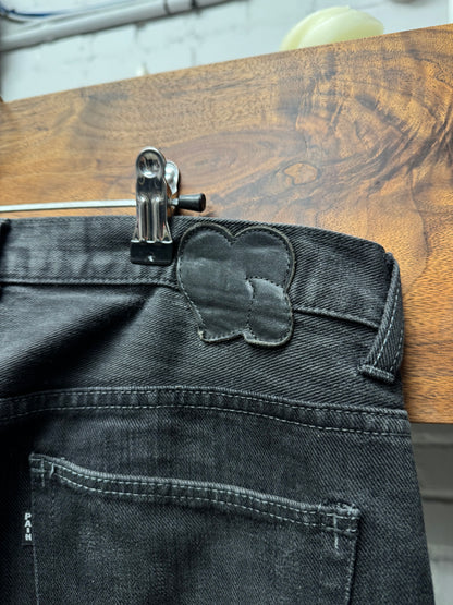 AW2004 Number (N)ine ‘Give Peace a Chance’ Patchwork Denim
