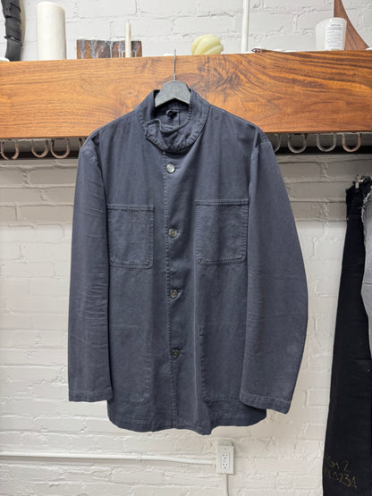 Maison Margiela Line (10) Faded Charcoal Black Jacket