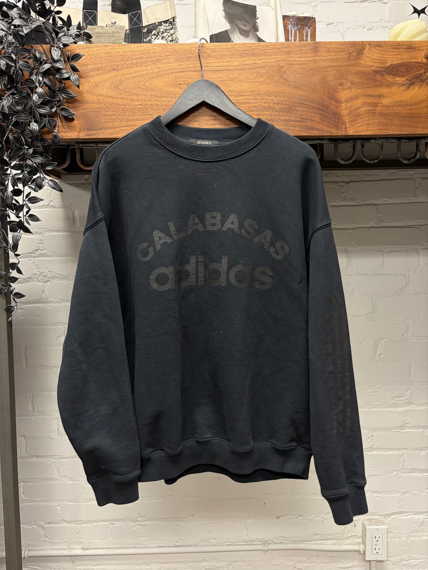 Yeezy Season 5 ‘Calabasas’ Black Sweatshirt