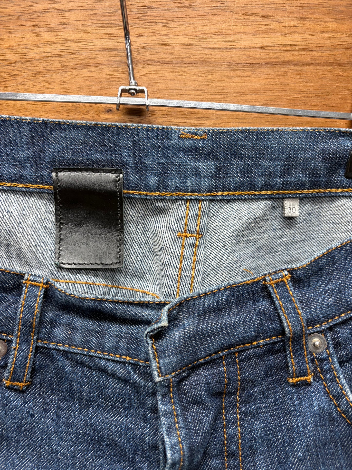 Dior Homme Classic Blue Washed Skinny Jeans